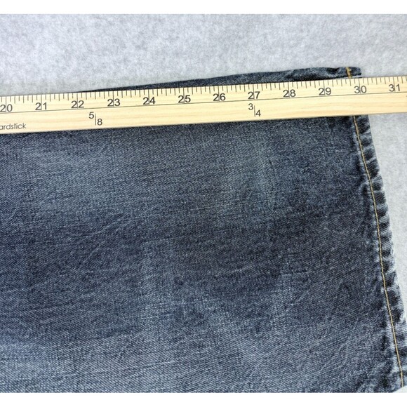 Vintage 90s Polo Ralph Jeans Lauren Mens 38x30 (Fits 39x30) Denim Straight Leg - Picture 5 of 9